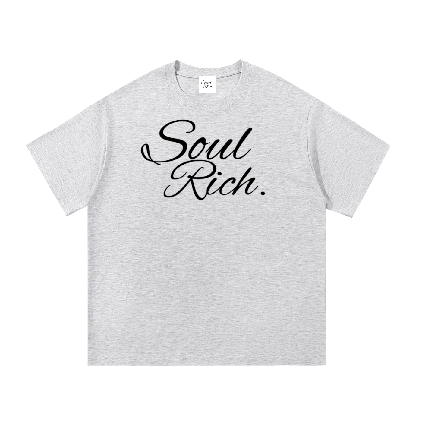 SOUL RICH Essential Cotton T-Shirt