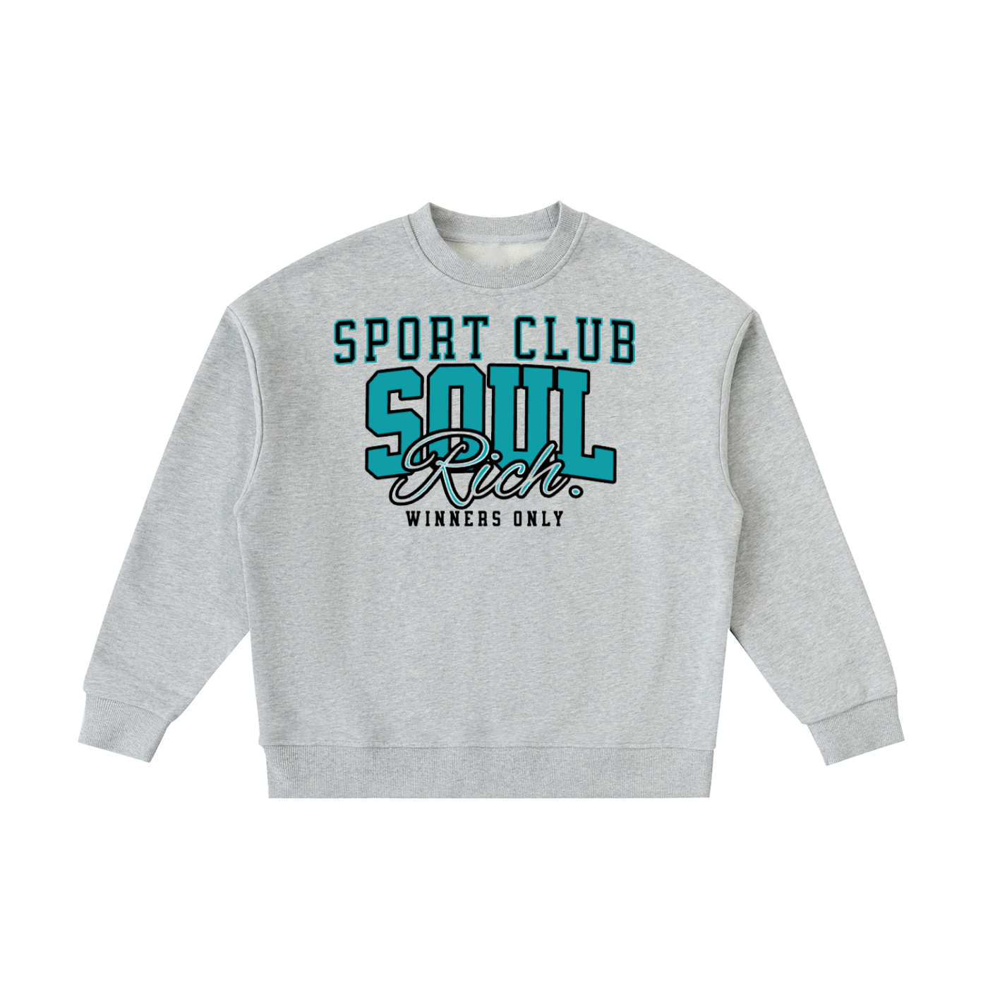 SOUL RICH “Essential Fleece Kids Crewneck Sweatshirt” Limited Edition