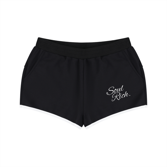SOUL RICH Women's Retro Contrast Binding Shorts