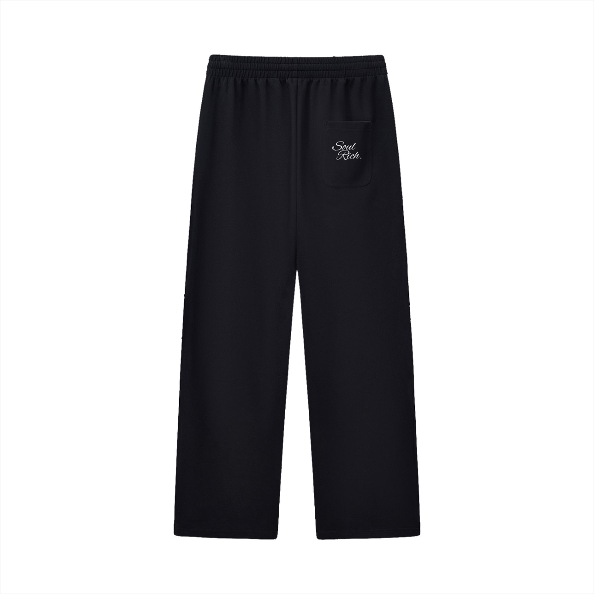 SOUL RICH Sport Club Curved Stripe Sweatpants
