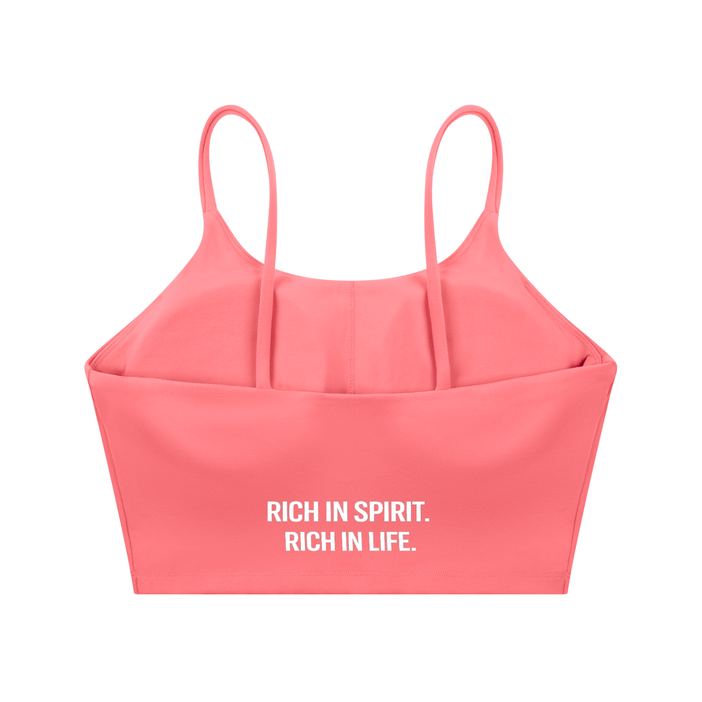 Womens Soul Rich "Rich In Spirit, Rich In Life" Sports Bra