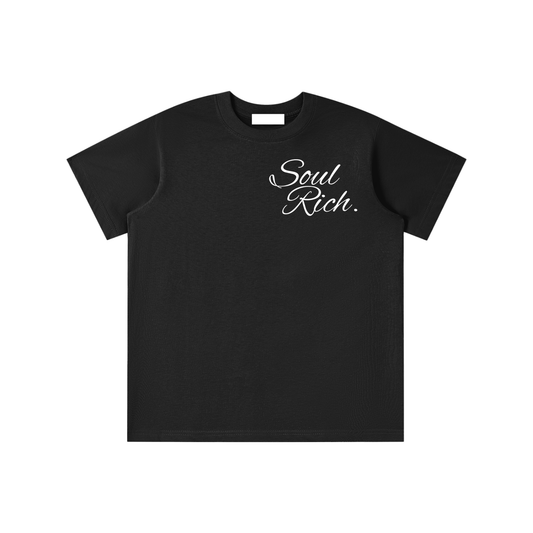 SOUL RICH “Essential Big Kids' T-Shirts” Sizes Starting at 7-8 Kids To Adult Medium (CheckSizeChartPhoto)