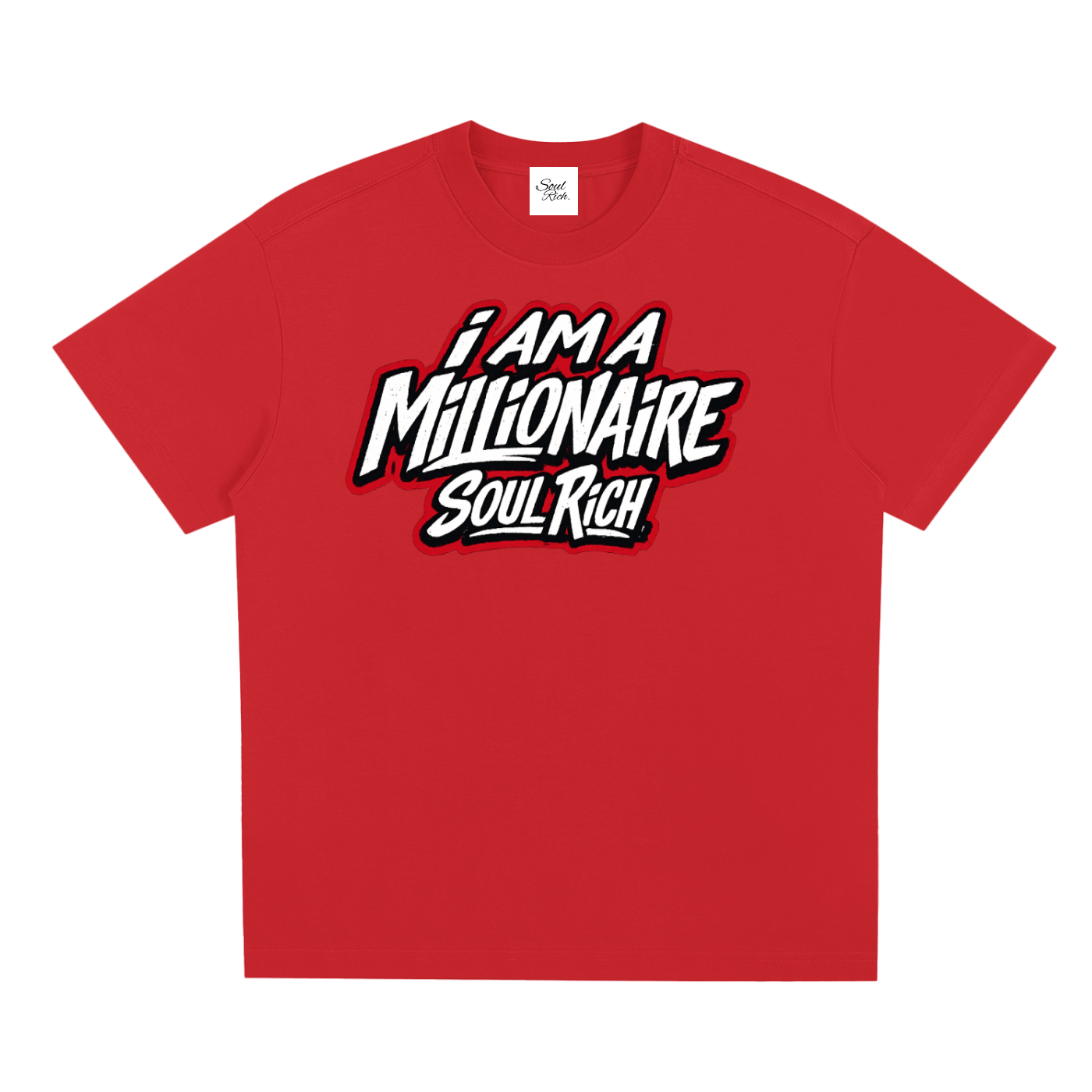 SOUL RICH I Am A Millionaire Sorona Quick-Dry Cooling T-Shirt Limited Edition