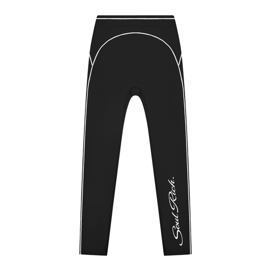 SOUL RICH Women's High Rise Topstitching Leggings