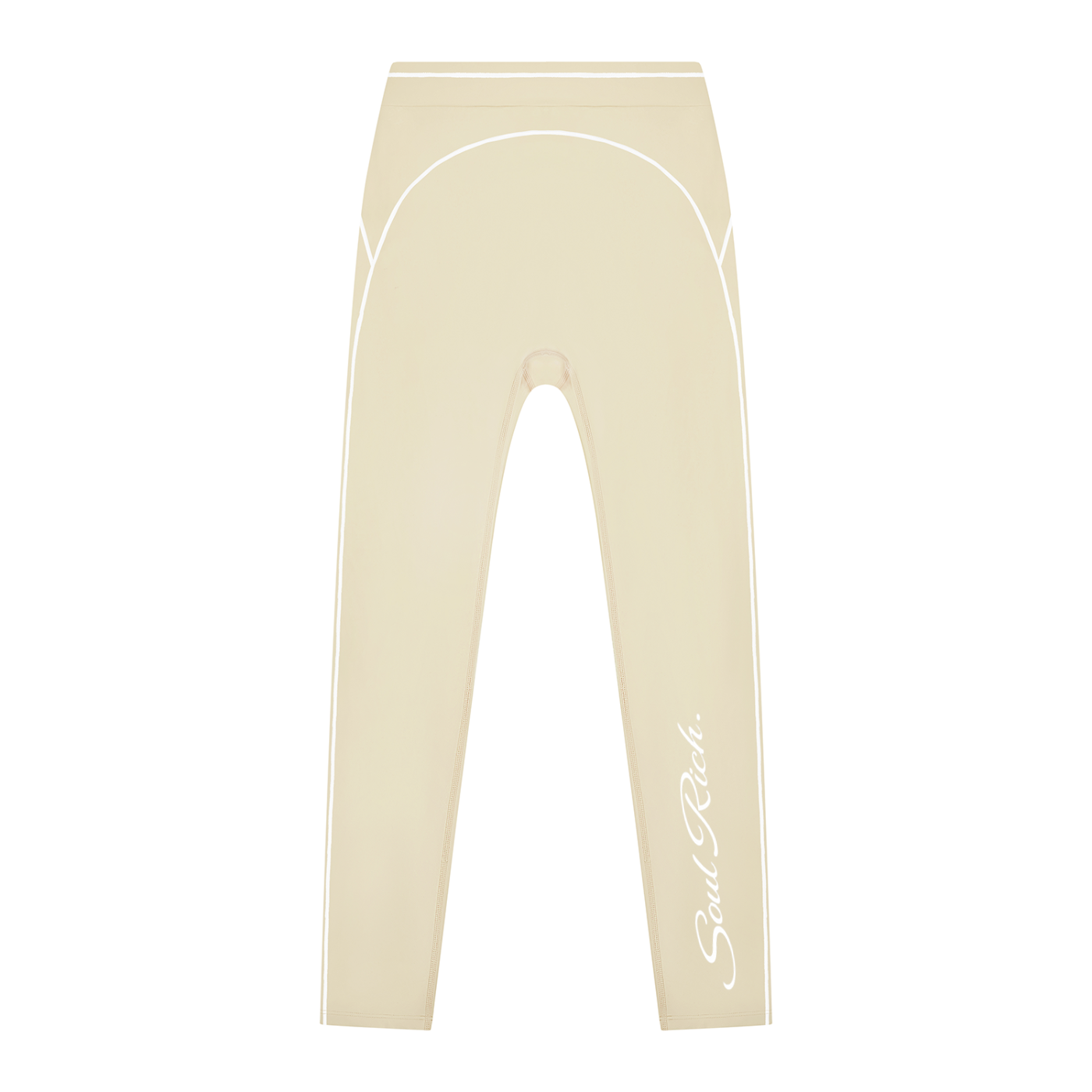 SOUL RICH Women's High Rise Topstitching Leggings
