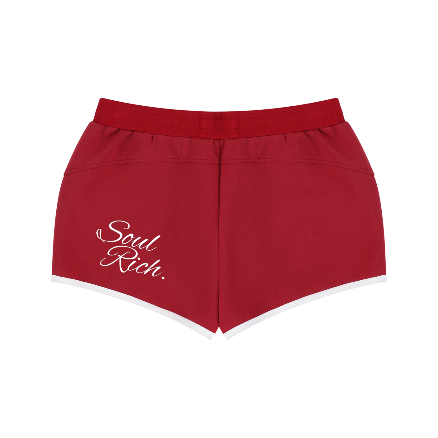 SOUL RICH Women's Retro Contrast Binding Shorts