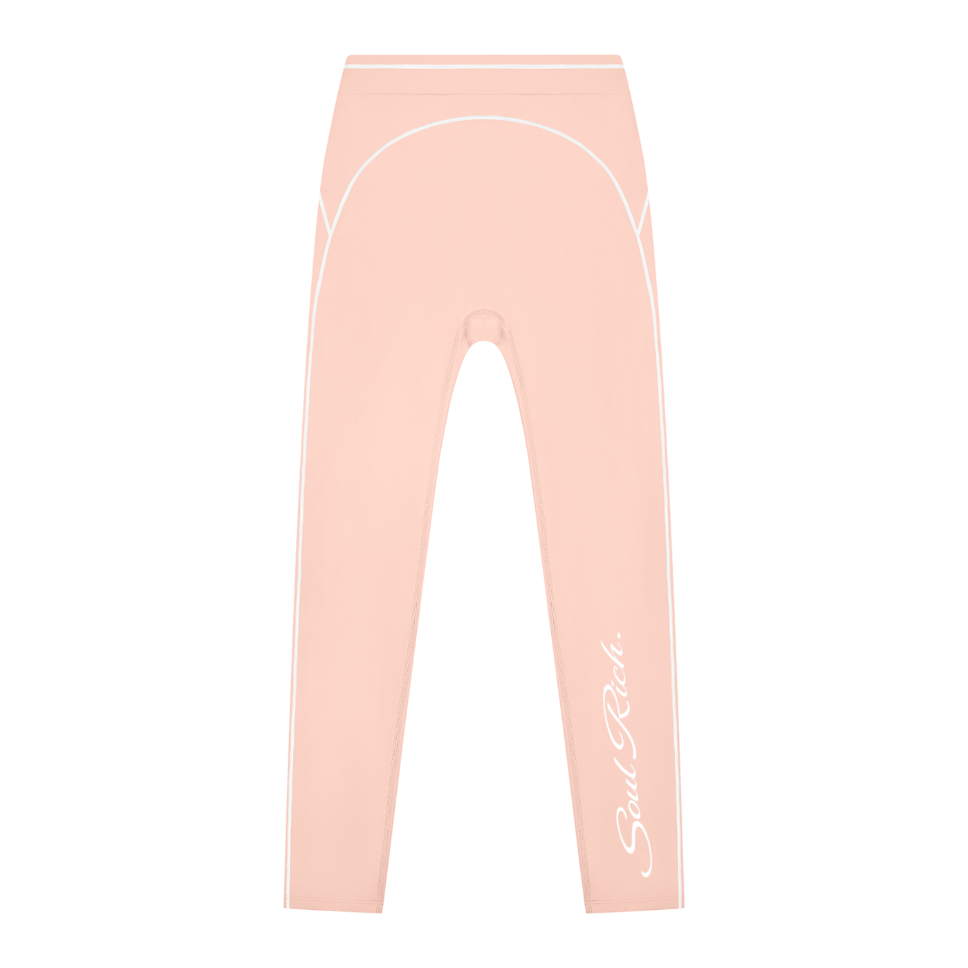 SOUL RICH Women's High Rise Topstitching Leggings