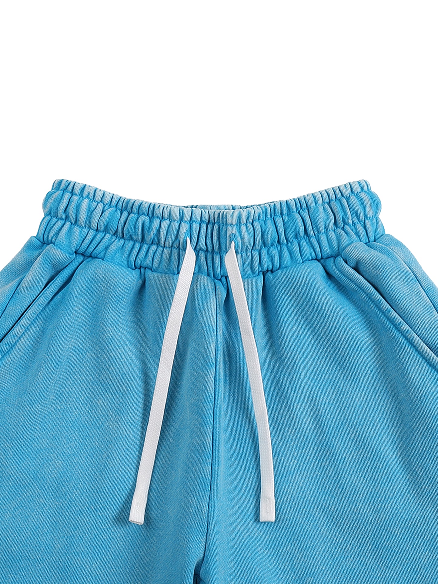 SOUL RICH Snow Washed Kids' Shorts 100% premium cotton