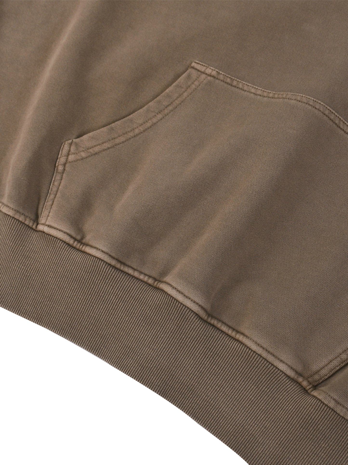 SOUL RICH Snow Washed Tape Raw Edge Hoodie LIMITED EDITION 100% Premium Cotton
