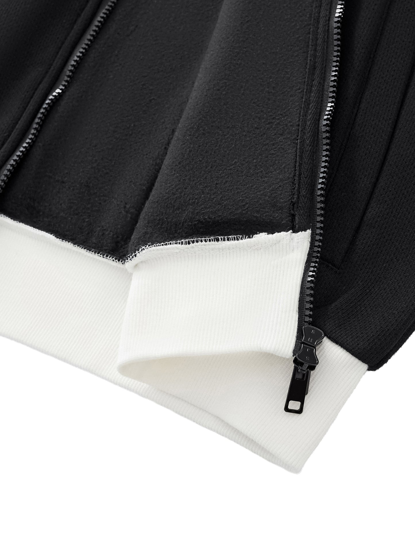 SOUL RICH “Contrast Side Stripe Fleece Track Jacket” Limited Edition