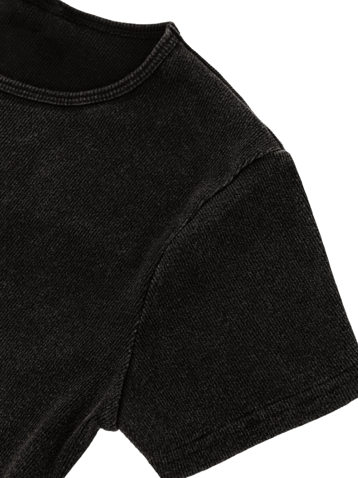 SOUL RICH Women's Mineral Wash Crewneck Bodysuit